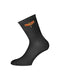 Socks Dragonfly Orange Sportive - Black